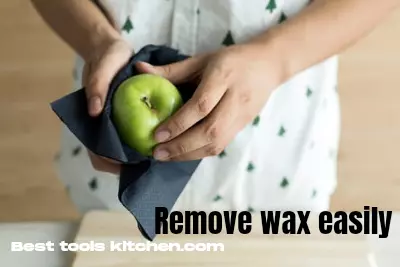 Remove wax from Apple
