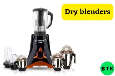 Dry mixer grinder which used for making powder