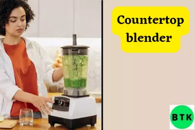 Countertop blender for mixing big thing