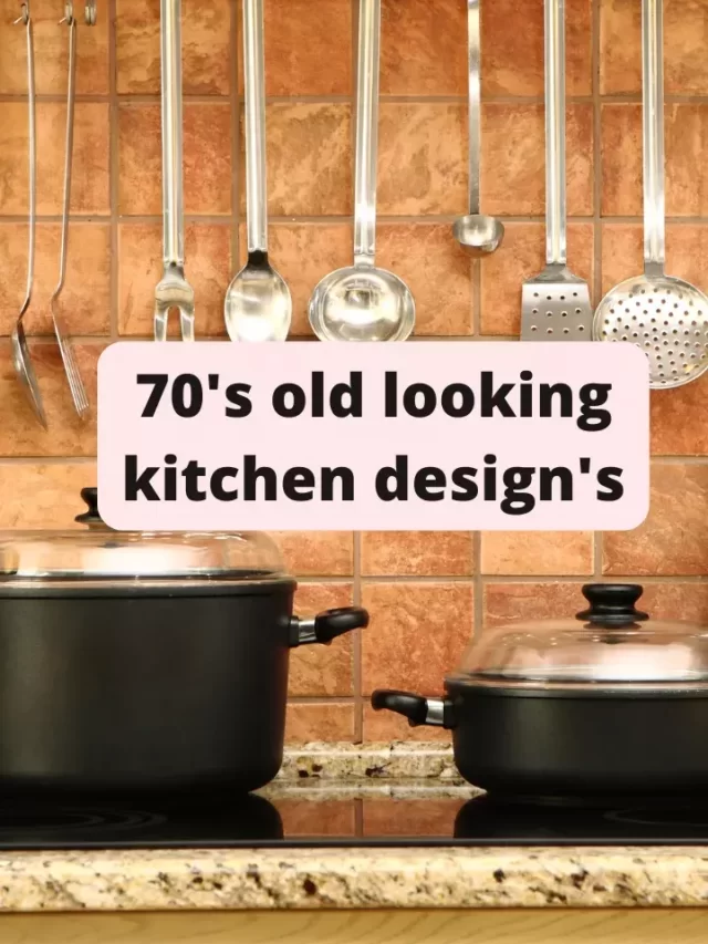Give 70s style look to your kitchen