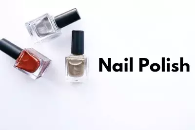 3 Nail Polish in different colours with names