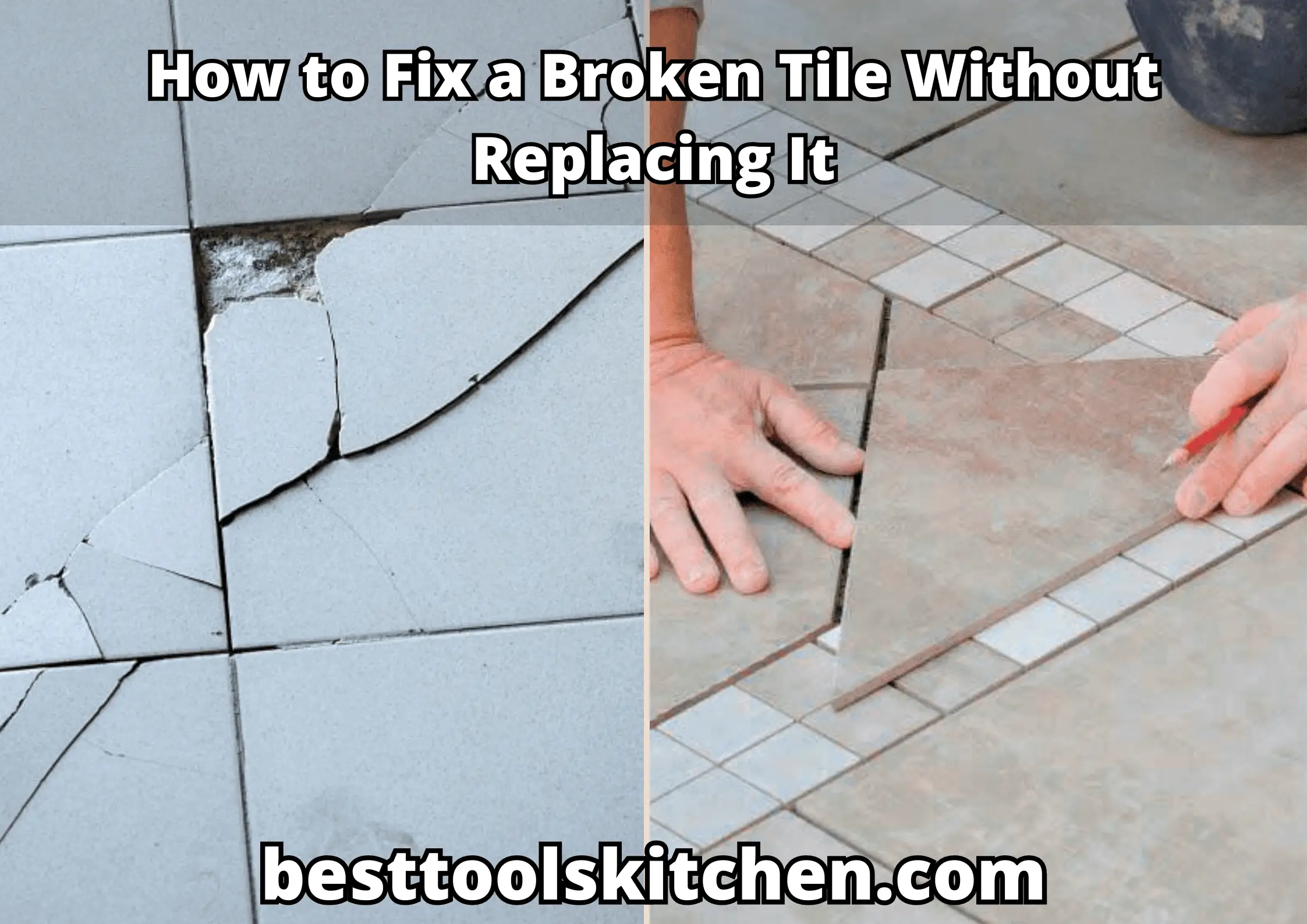 How to Fix a Broken Tile Without Replacing It