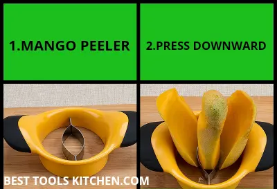 How to use mango cutter to cut mango
