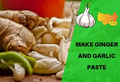 How to make ginger garlic paste
