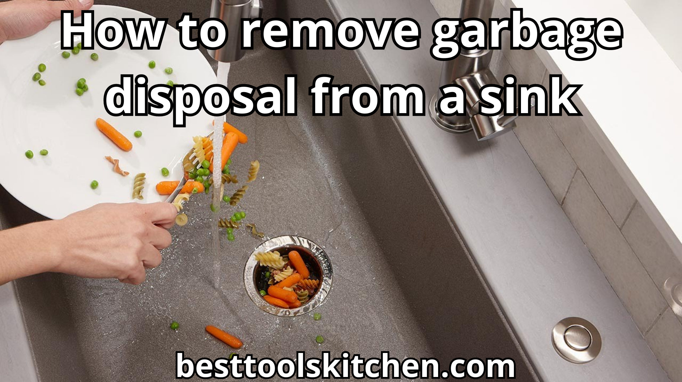 How to remove garbage disposal from a sink