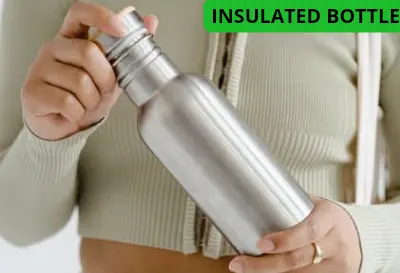 Insulated water bottle can able to maintain the cooldness of your water 