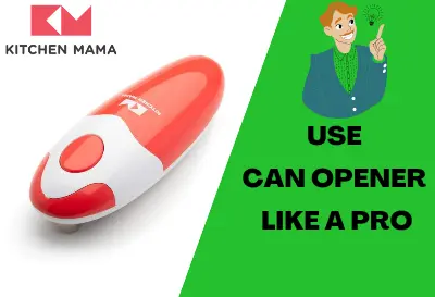 How to use kitchen mama can opener in (just 90 sec.)