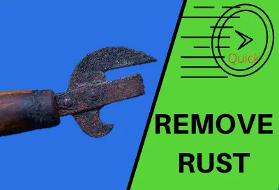 How to remove rust from can opener