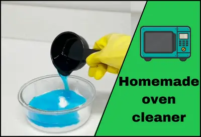 How to make homemade Oven cleaner within(1 minute)