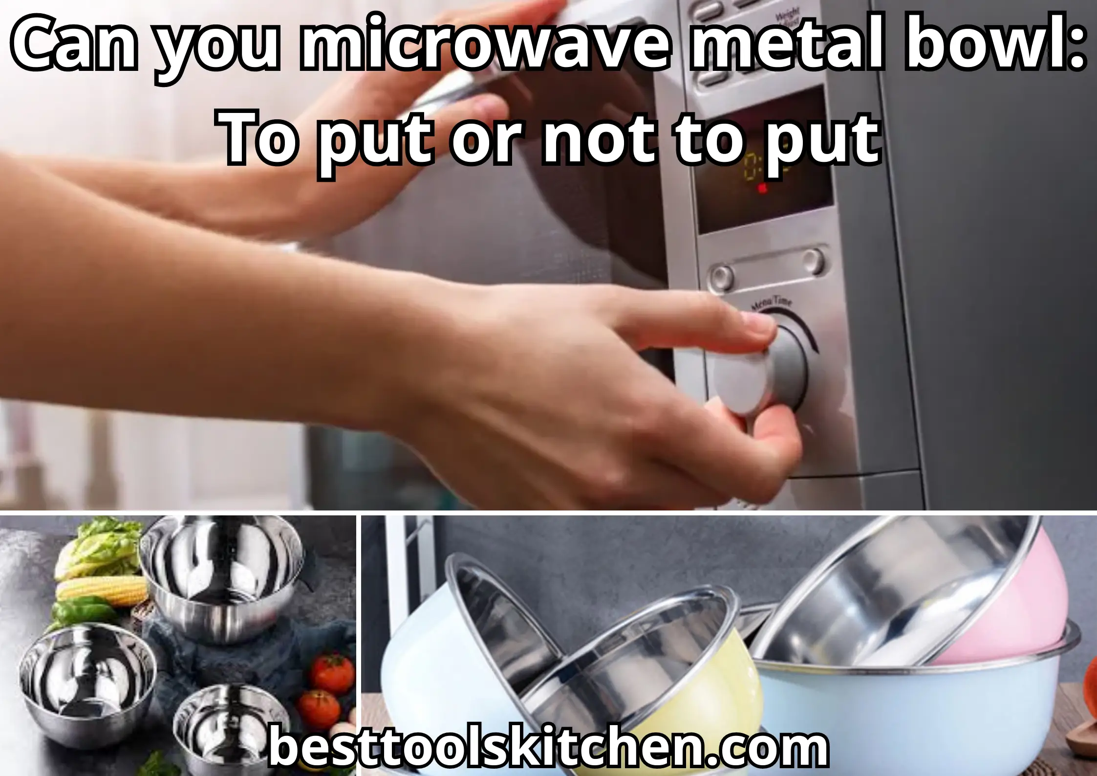 Can you microwave metal bowl To put or not to put