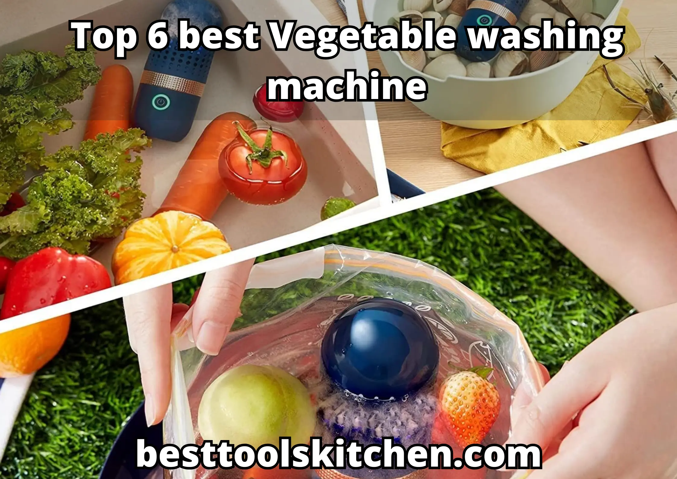 Top 6 Vegetable washing machine