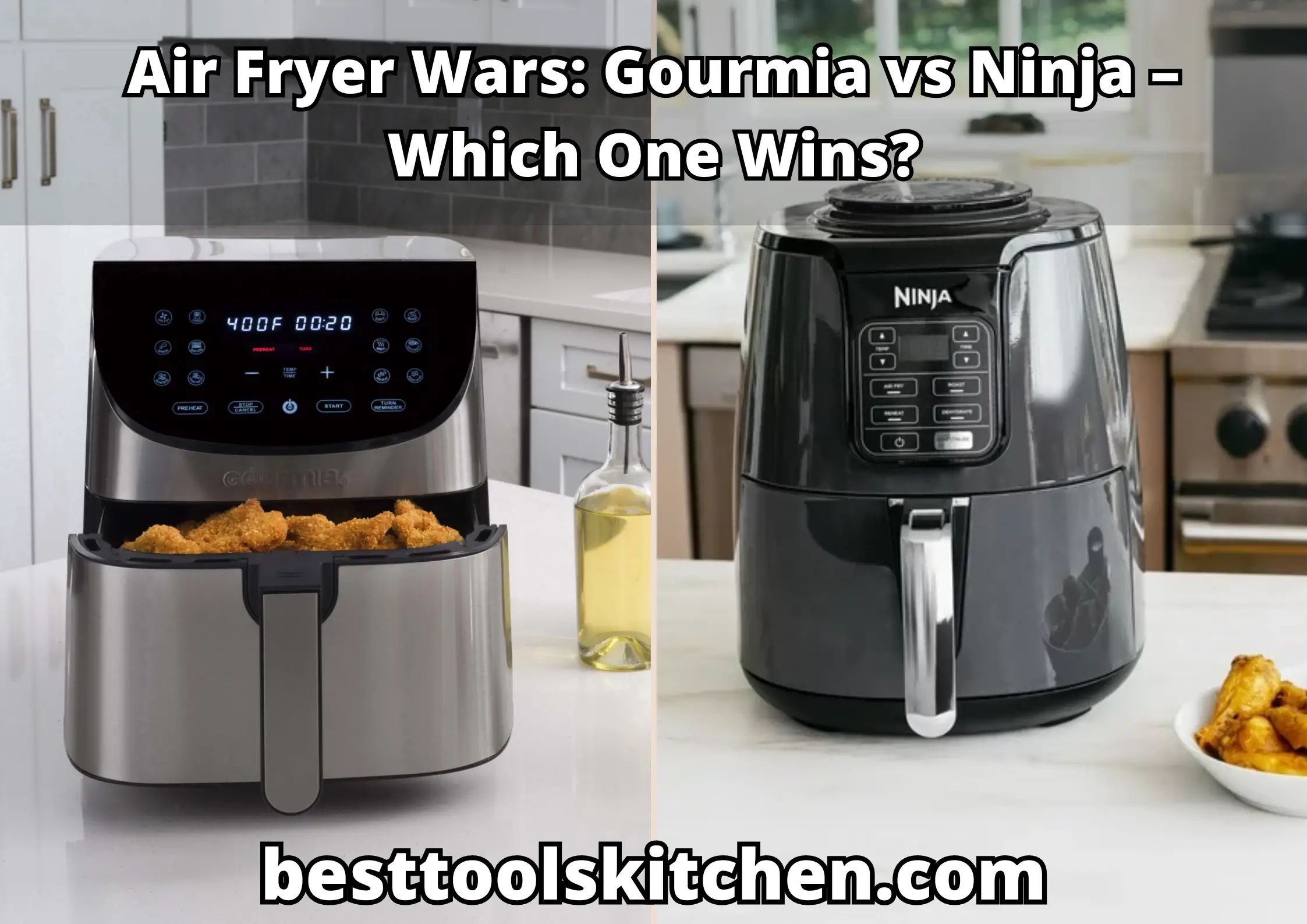 Air Fryer Wars: Gourmia vs Ninja – Which One Wins?