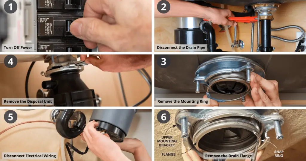 Steps to Remove Garbage Disposal Drain
